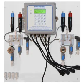 ControlOMatic PoolWarden Controller / Sensors / Flow Cells - Mounted - PW-DMTD