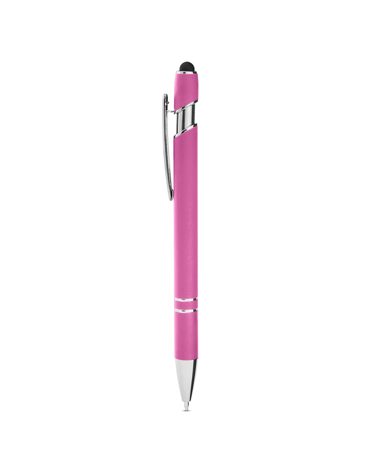 CORE365 Rubberized Aluminum Click Stylus Pen - LZR