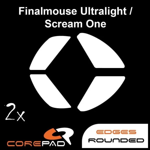 Corepad Skatez Mouse Feet for Finalmouse Ultralight Pro / Phantom / Sunset / Scream One / Tournament Pro / Air58 Ninja  AND Darmoshark M3 / M3-4K