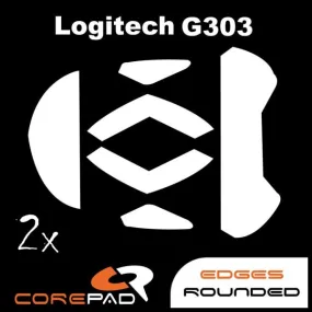 Corepad Skatez Mouse Feet for Logitech G303 Daedalus Apex