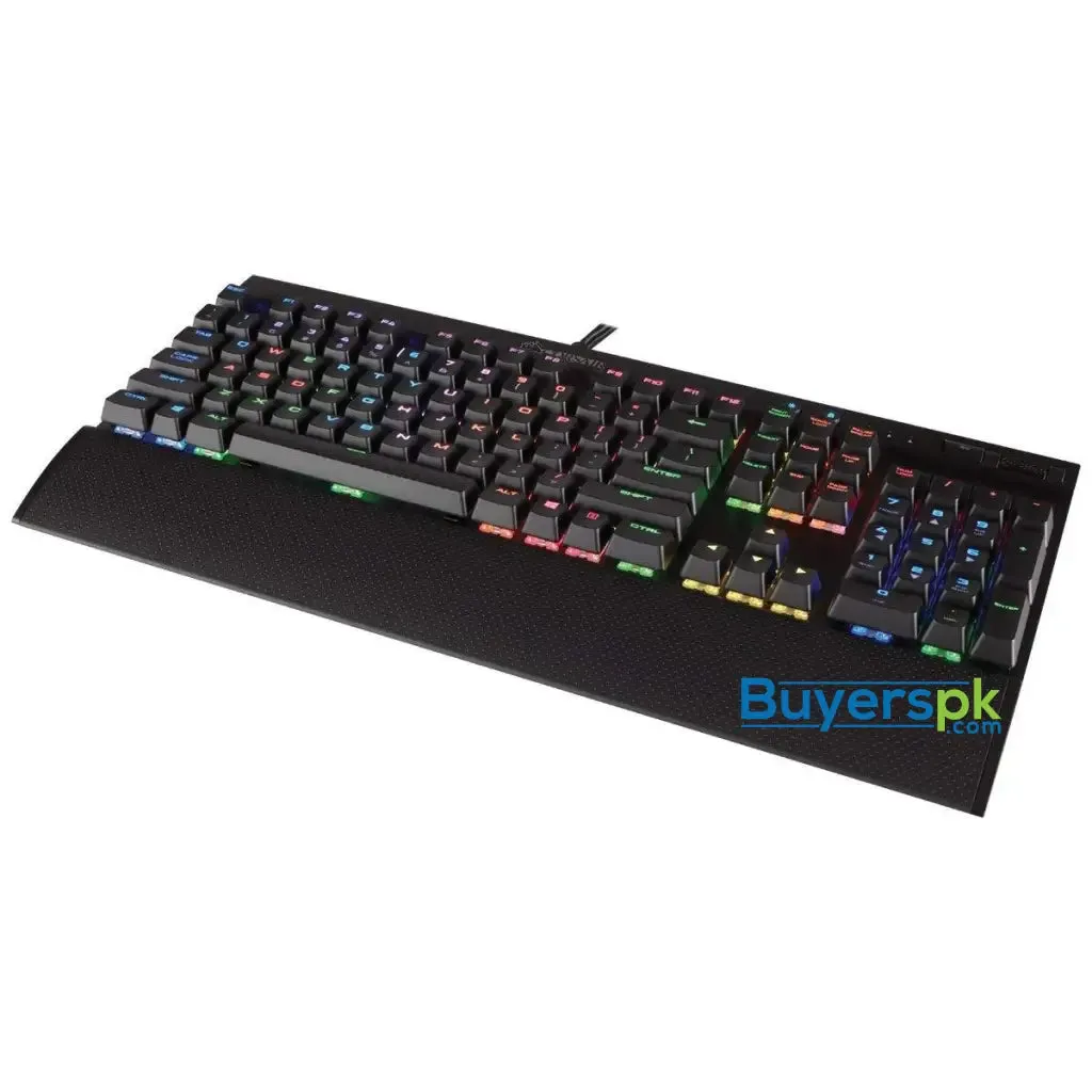 Corsair K70 Rgb Rapidfire Mechanical Gaming Keyboard - Usb Passthrough & Media Controls - Fastest &