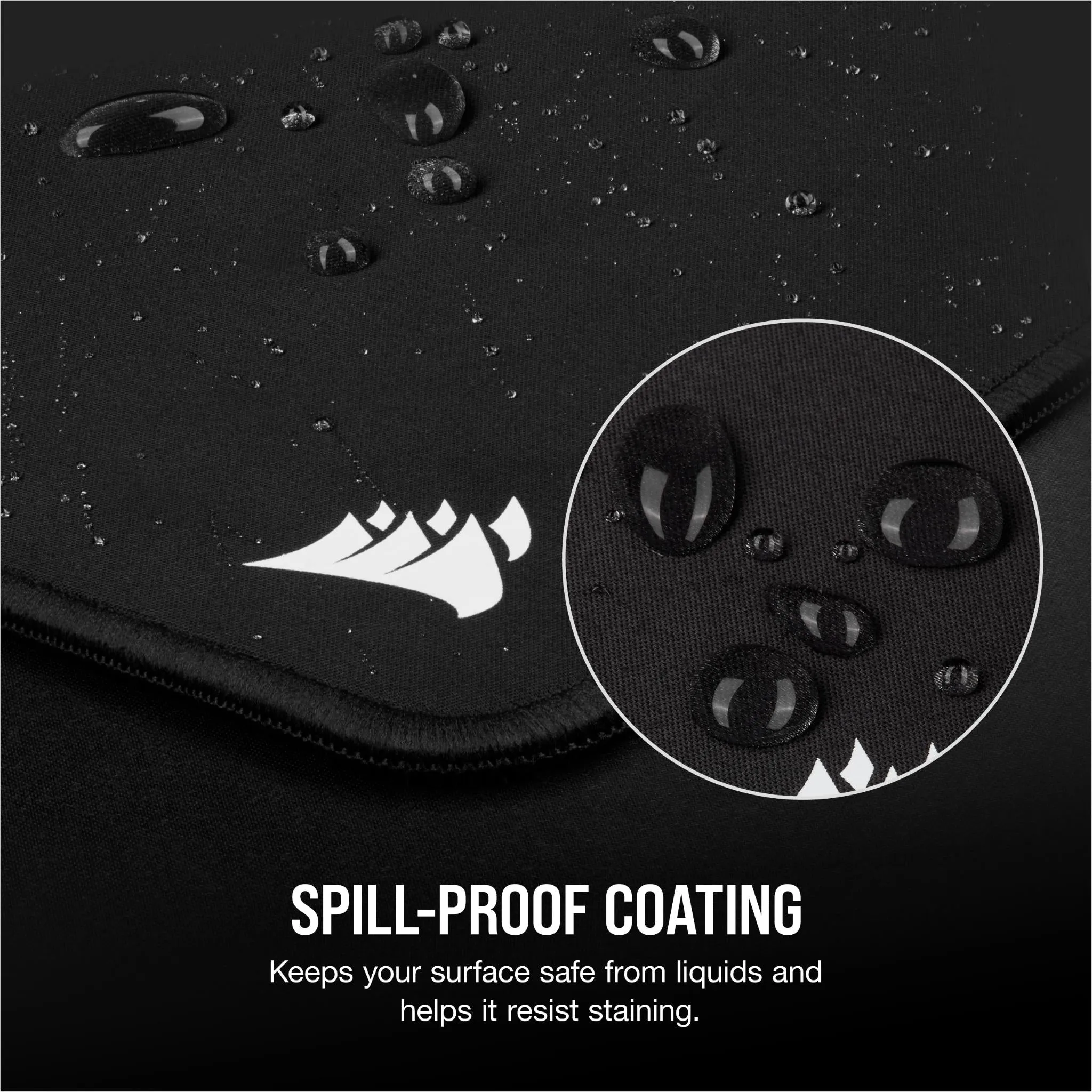 Corsair MM350 PRO Premium Spill-Proof Cloth Gaming Mouse Pad  Extended XL (Black)