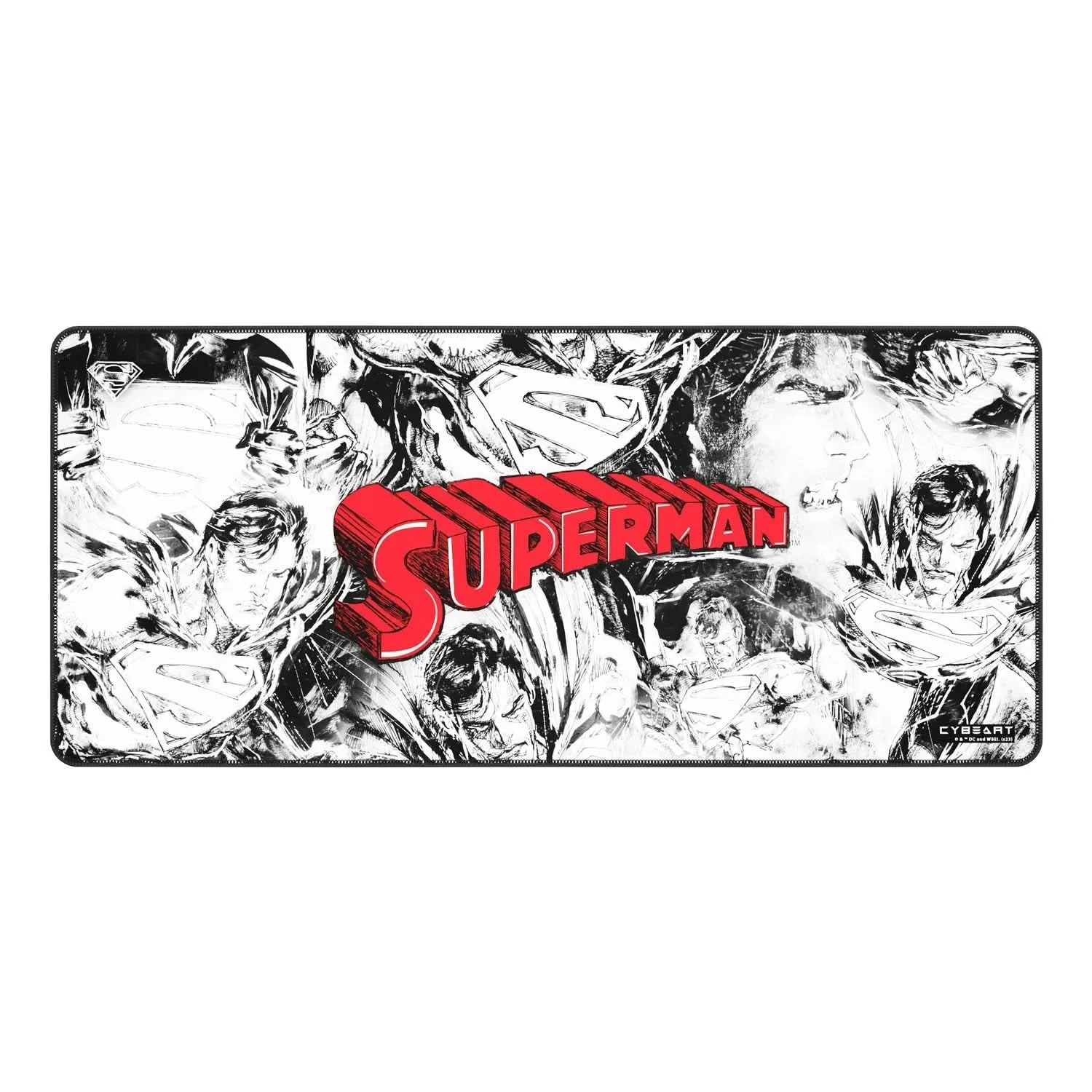 CYBEART SUPERMAN JIM LEE EDITION GAMING MOUSE PAD RAPID SERIES 900 MM (XXL)