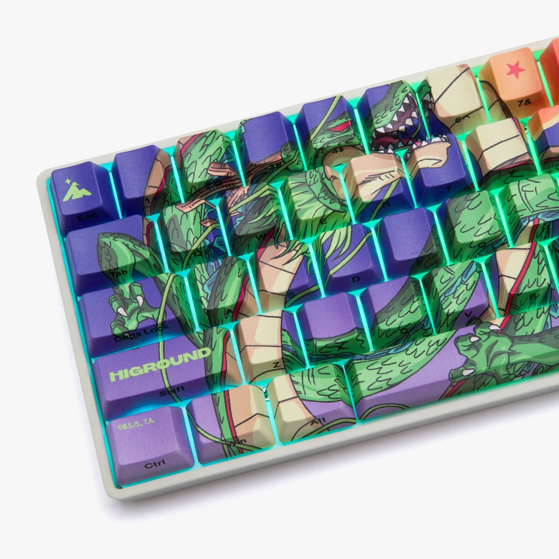 DBZ x HG Performance Base 65HE Keyboard - Shenron