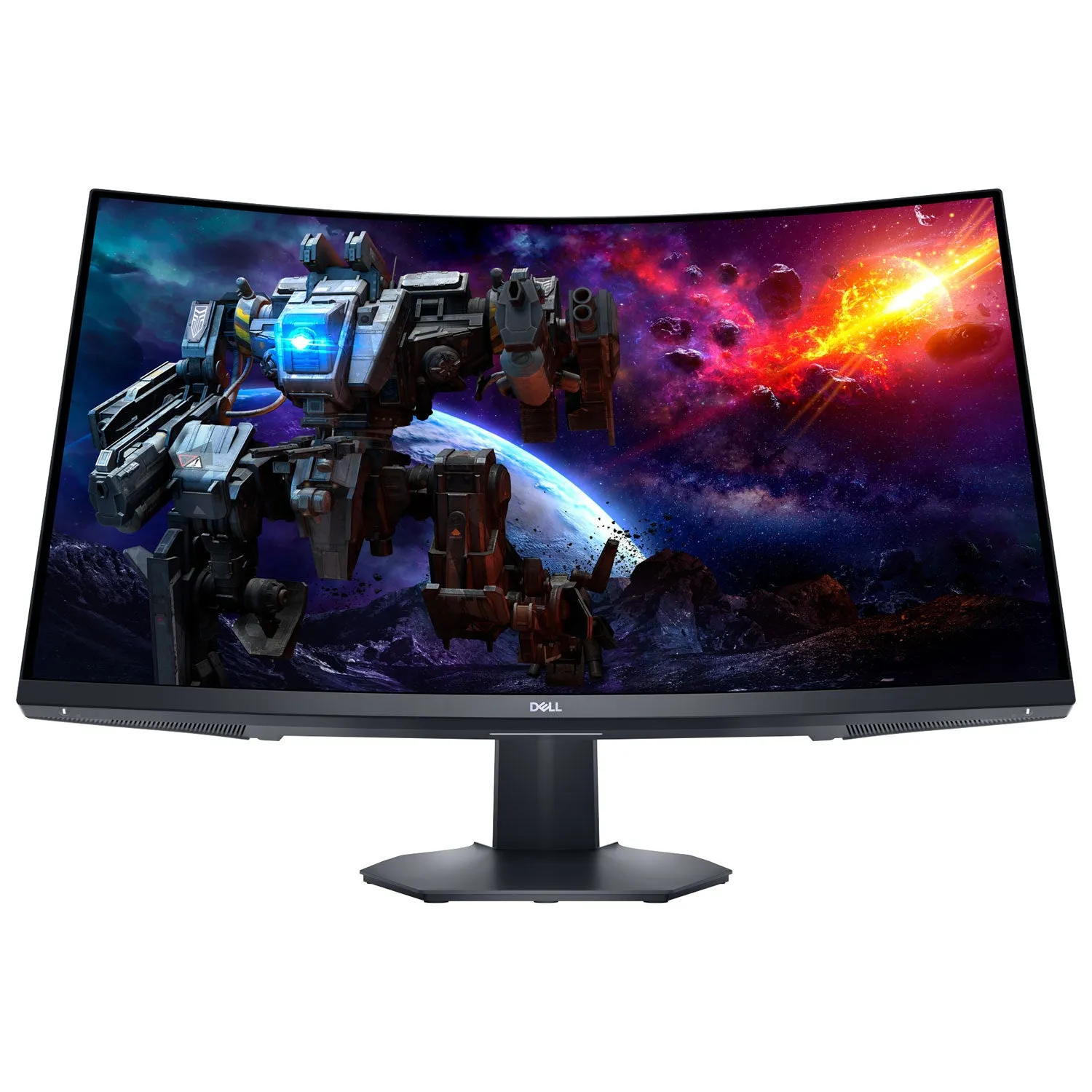 Dell 31.5" 1440p WQHD 165Hz 2ms GTG Curved VA LED FreeSync Gaming Monitor (S3222DGM) - Black