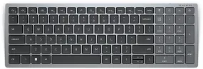 Dell Kb740 - Keyboard - Compact, Multi Device - Wireless - 2.4 Ghz, Bluetooth 5.0 - Qwerty - Uk - Titan Grey - With 3 Ye