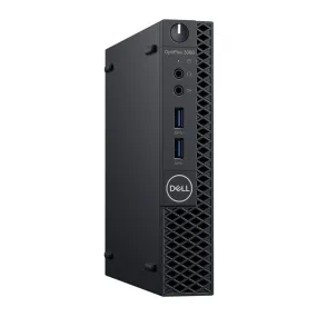 Dell OptiPlex 3060, Micro Desktop, Intel Core i7-8700, 3.2 GHz, 16GB RAM, 256GB SSD,  Windows 10 Pro - Grade A Refurbished