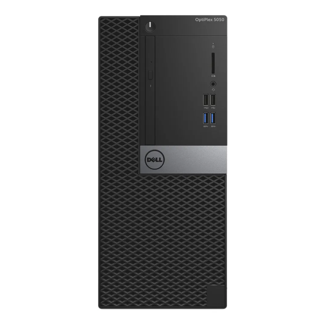 Dell OptiPlex 5050, Tower Desktop, Intel Core i5-6500, 3.2GHz, 16GB RAM, 512GB SSD, Windows 10 Pro - Grade A Refurbished