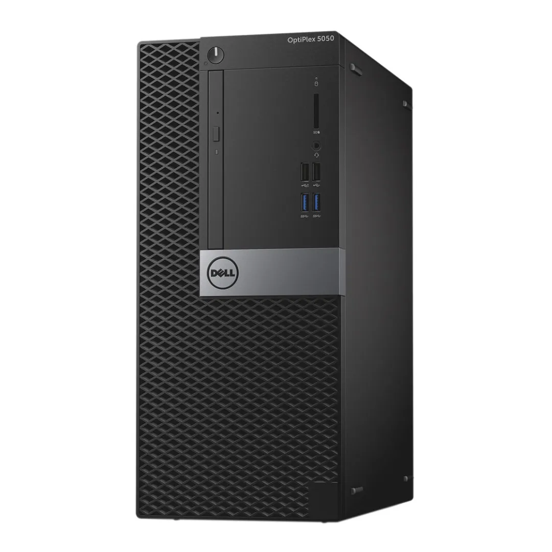 Dell OptiPlex 5050, Tower Desktop, Intel Core i5-6500, 3.2GHz, 16GB RAM, 512GB SSD, Windows 10 Pro - Grade A Refurbished