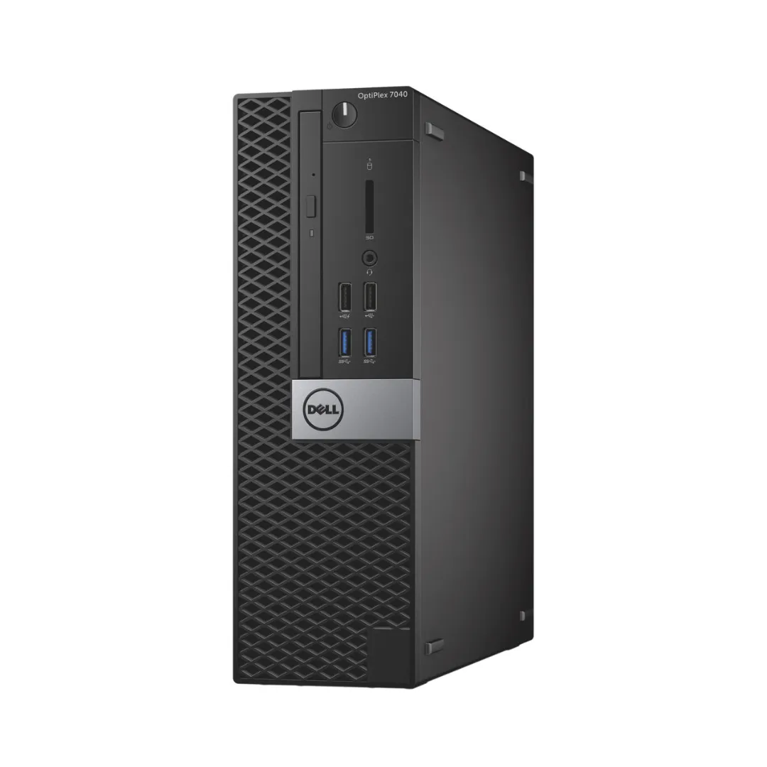 Dell OptiPlex 7040, SFF Desktop, Intel Core i7-6700, 3.4GHz, 8GB RAM, 256GB SSD, Windows 10 Pro - Grade A Refurbished