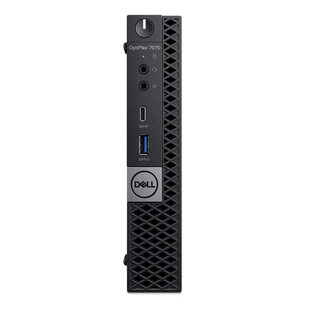 Dell OptiPlex 7070, Micro Desktop, Intel Core i5-9500, 2.20GHz, 16GB RAM, 512GB SSD, Windows 10 Pro - Grade A Refurbished