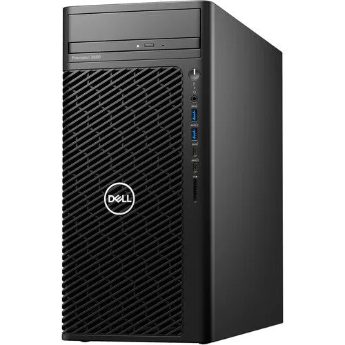 Dell Precision 3660 Tower Workstation, Intel i7-12700, 2.10GHz, 16GB RAM, 512GB SSD, W10P - KHR4H (Refurbished)