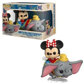 Disney 65th Anniversary Pop! Vinyl Rides Minnie Mouse on Dumbo the Flying Elephant [92]