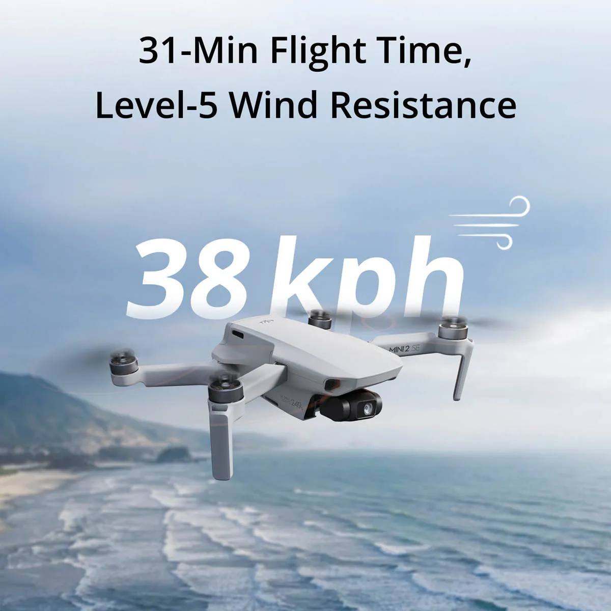 DJI Mini 2 SE Camera Drone 2.7K 10km Transmission 31-min Under 249 g