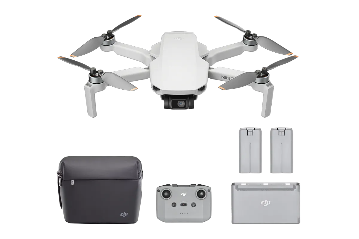 DJI Mini 2 SE Fly More Combo Camera Drone 31-min Under 249 g Extra Batteries