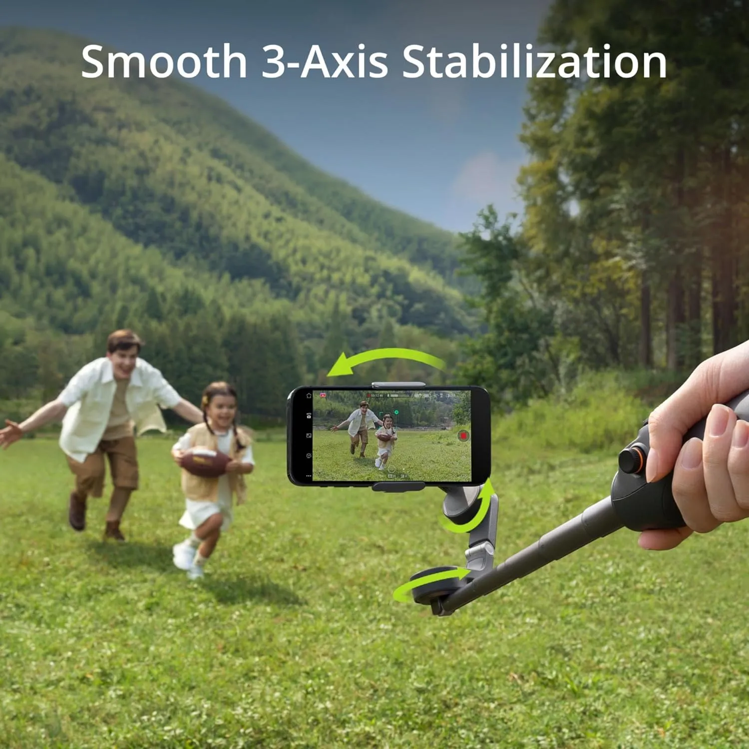 DJI Osmo Mobile 6 Gimbal Stabilizer for Smartphones, 3-Axis Phone Gimbal, Built-In Extension Rod