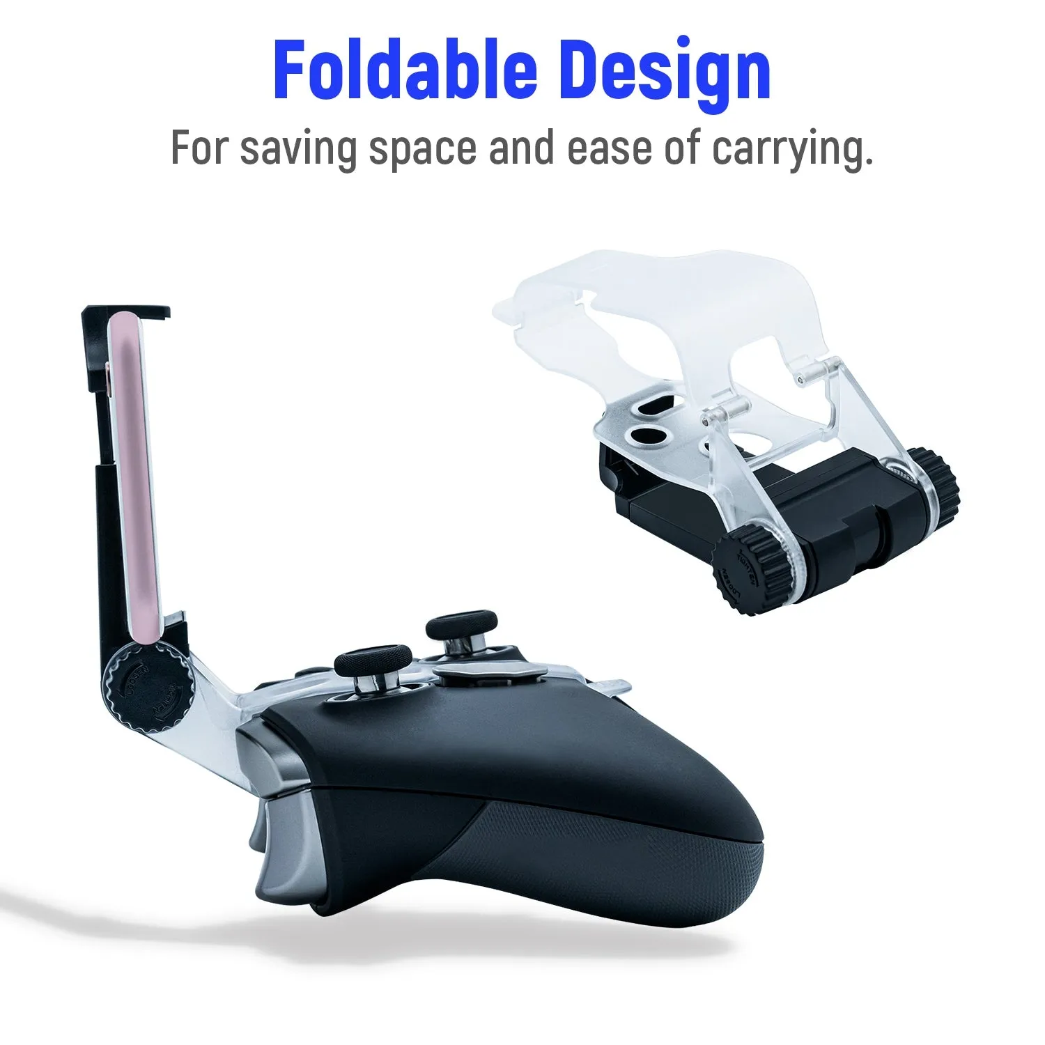 DOBE Mobile Phone Smartphone Clip Mount for Xbox One Wireless for Bluetooth Controller for Xbox One S for Xbox One X Controller