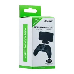 DOBE Mobile Phone Smartphone Clip Mount for Xbox One Wireless for Bluetooth Controller for Xbox One S for Xbox One X Controller