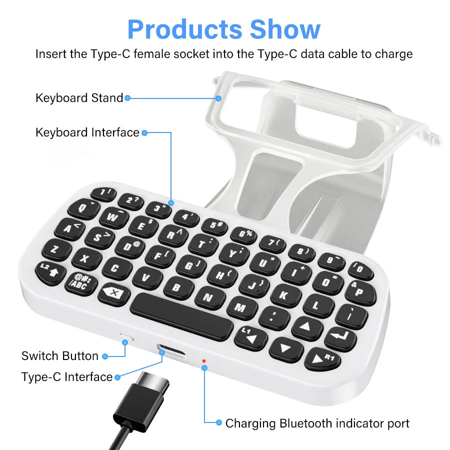 Dobe PS5 Controller Keyboard TP5-0556