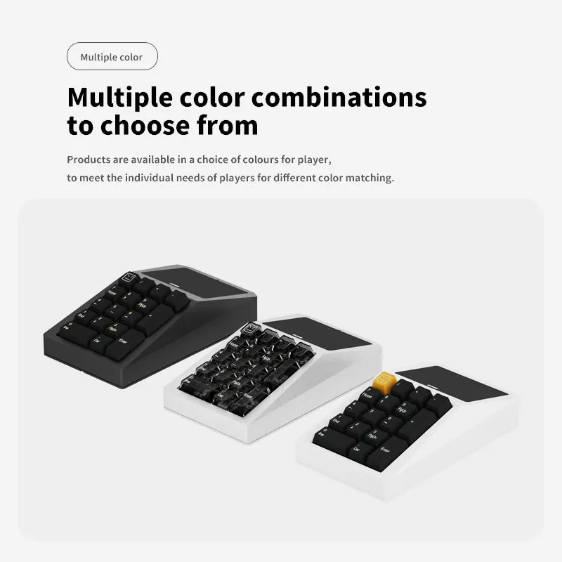 DOIO KB17-B01 QMK/VIA Macro Keyboard Dual-mode Mechanical Keyboard Kit