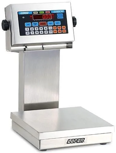 Doran 2200CW Stainless Steel Checkweigh Scale - 22002CW Non NTEP