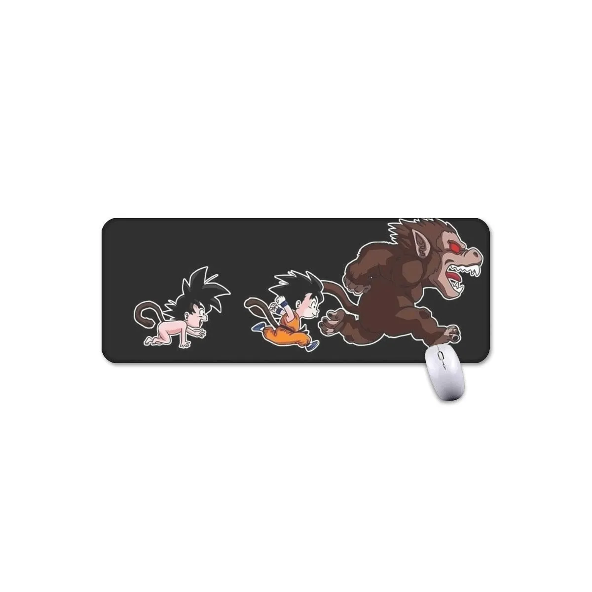 Dragon Ball Anime Son Goku All Form Transformation Mouse Pad