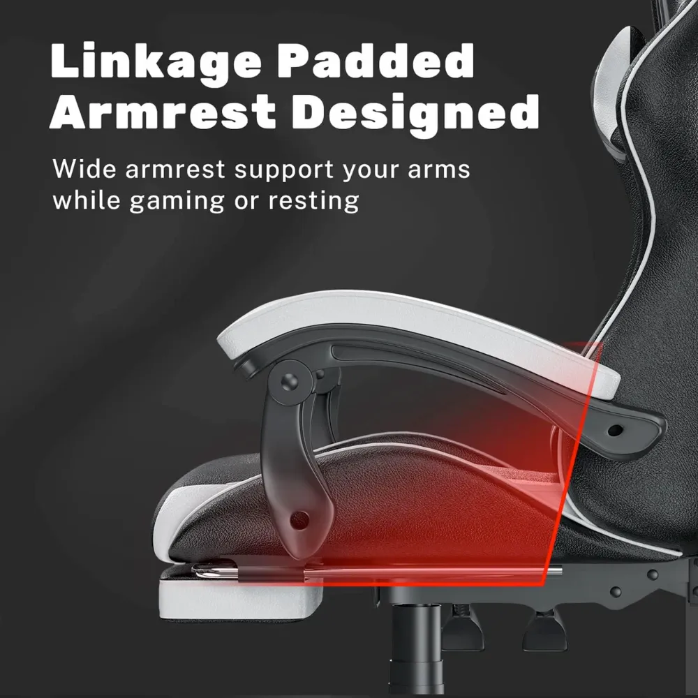 Dragon Gaming Chair with Footrest