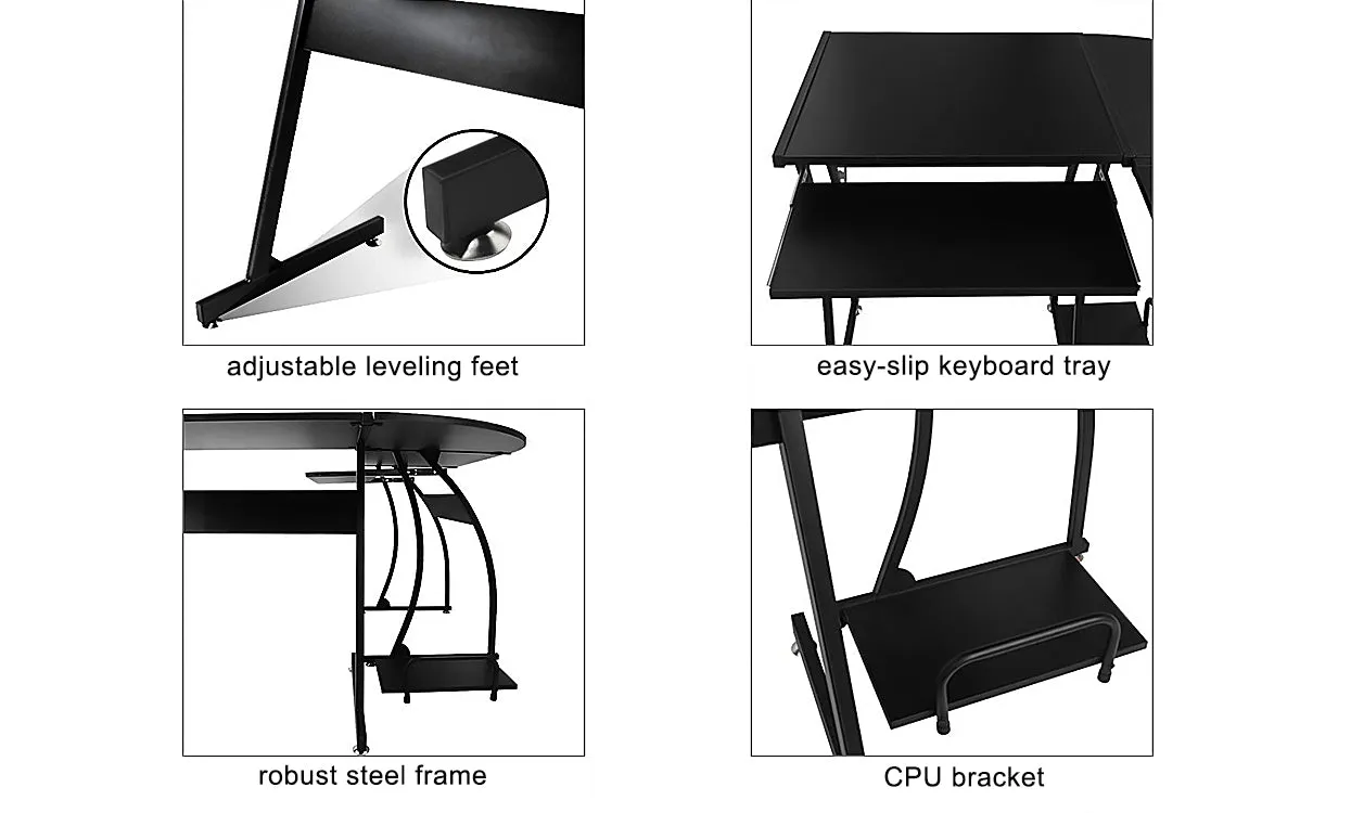 Dripex Corner Computer Desk