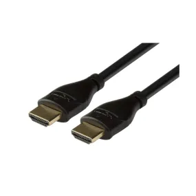 Dynamix 0.5M Slimline HDMI Cable High Speed with Ethernet Support 19 Pin Type A male to male