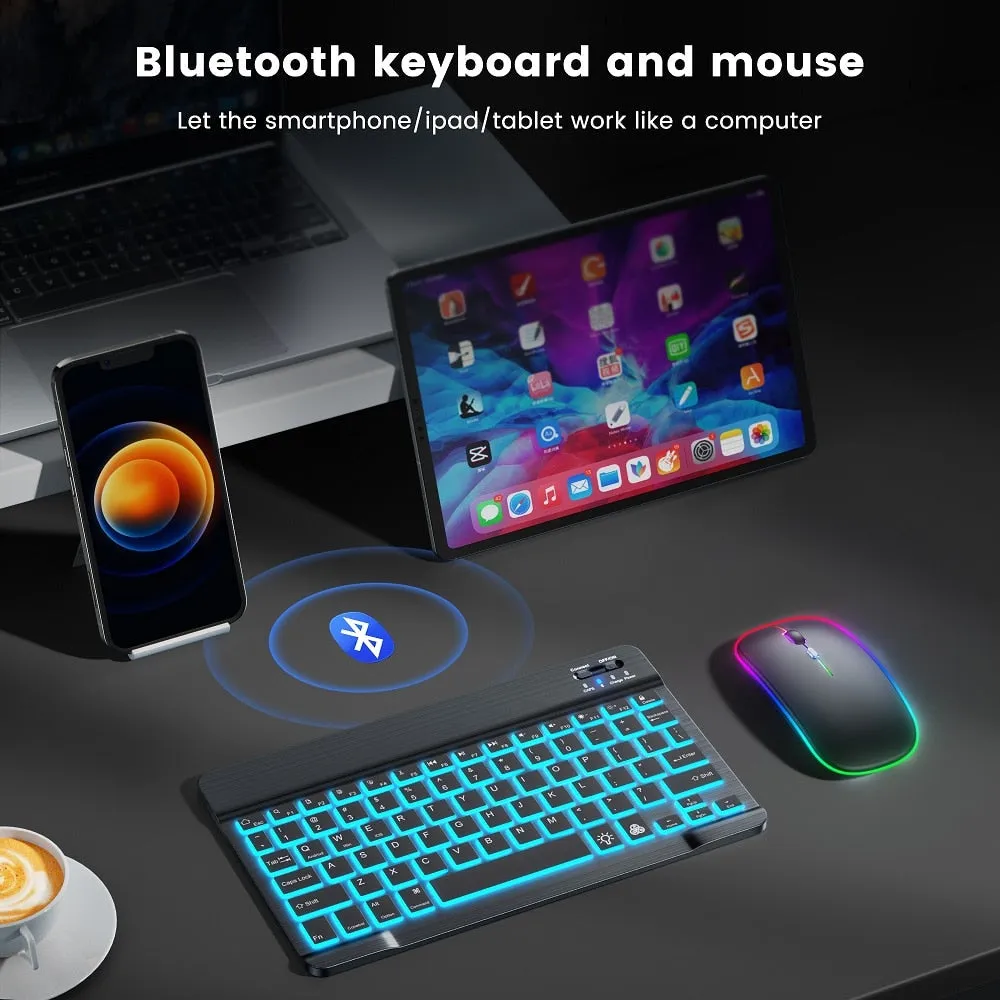 Eclipse Portable Bluetooth Keyboard Mouse Set