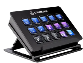 Elgato Stream Deck 20GAA9901 – Take Control with 15 Customizable LCD Keys