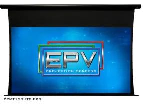 EPV Screens PowerMax Tension Gain (1.1) Electric Retractable 100" (49.0x87.2) HDTV 16:9 PMT100HT2-E12