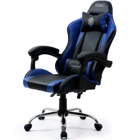 Ergonomic Reclining Gaming Chair with Lumbar Support, Overdrive