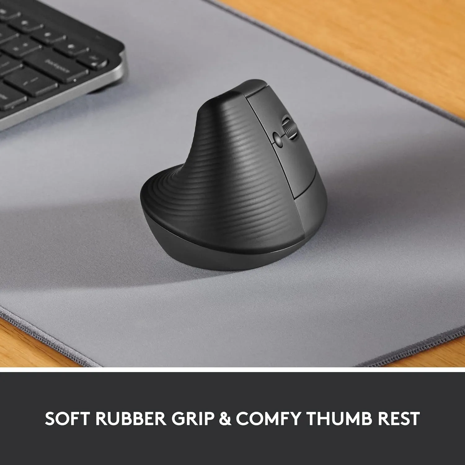 Ergonomic vertical mouse, wireless, Bluetooth - Logitech