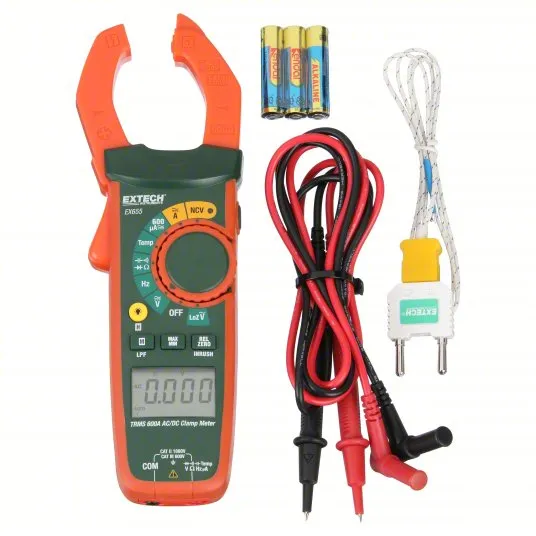 EXTECH - Digital Clamp Meter: Clamp-Jaw