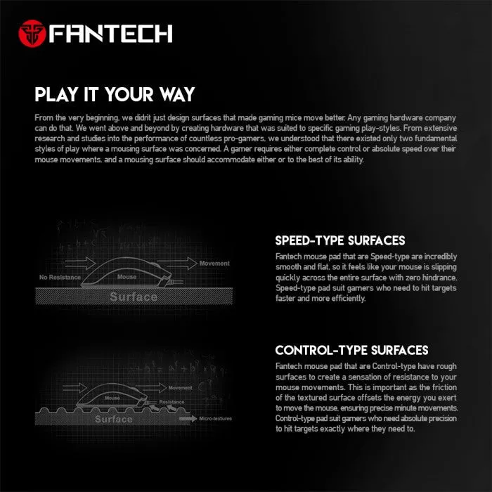 Fantech MP452 VIGIL Gaming Mouse Pad