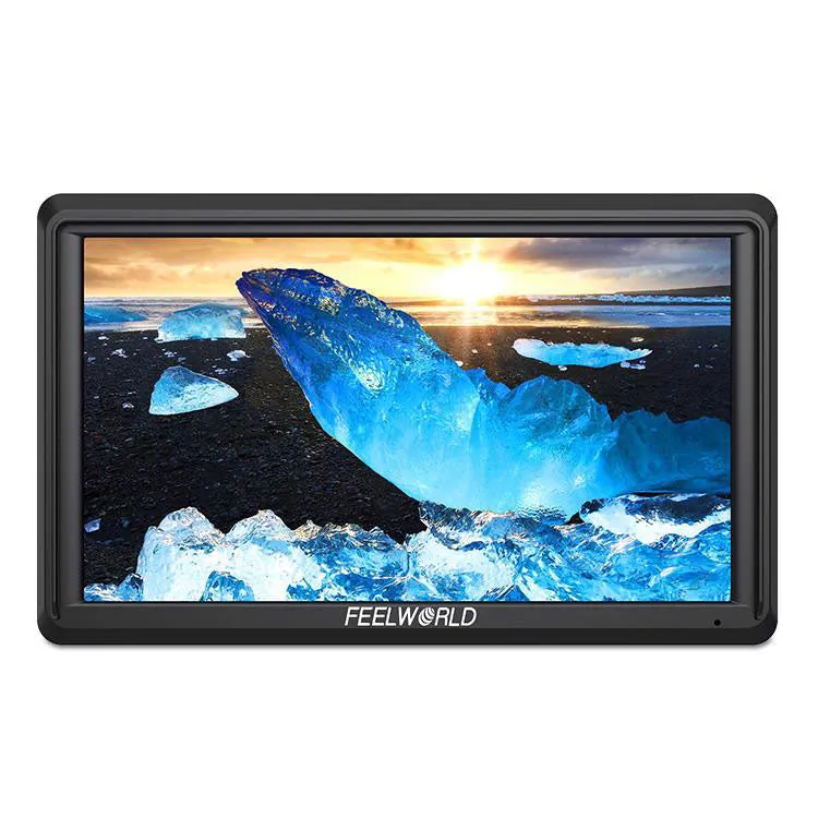 FEELWORLD S55 5.5 Inch DSLR Camera Field Monitor IPS 1280x720 Support 4K HDMI Input Output Tilt Arm Power Output