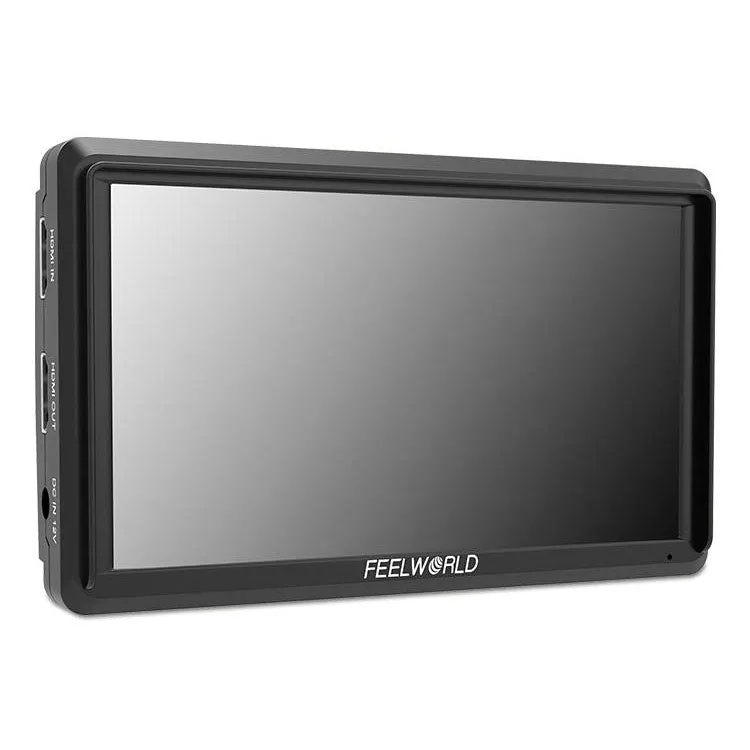 FEELWORLD S55 5.5 Inch DSLR Camera Field Monitor IPS 1280x720 Support 4K HDMI Input Output Tilt Arm Power Output