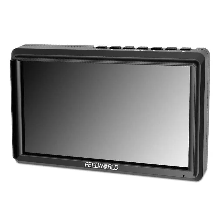 FEELWORLD S55 5.5 Inch DSLR Camera Field Monitor IPS 1280x720 Support 4K HDMI Input Output Tilt Arm Power Output