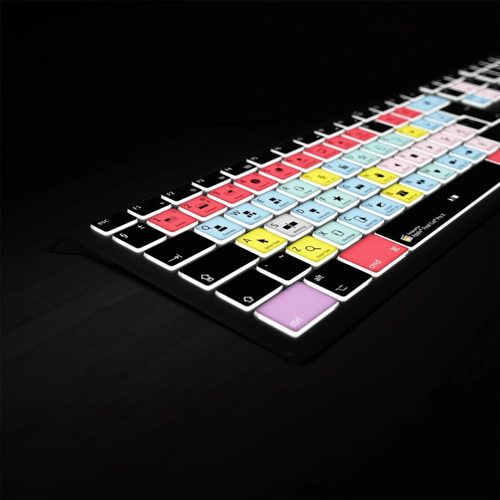 Final Cut Pro Keyboard - Backlit Mac