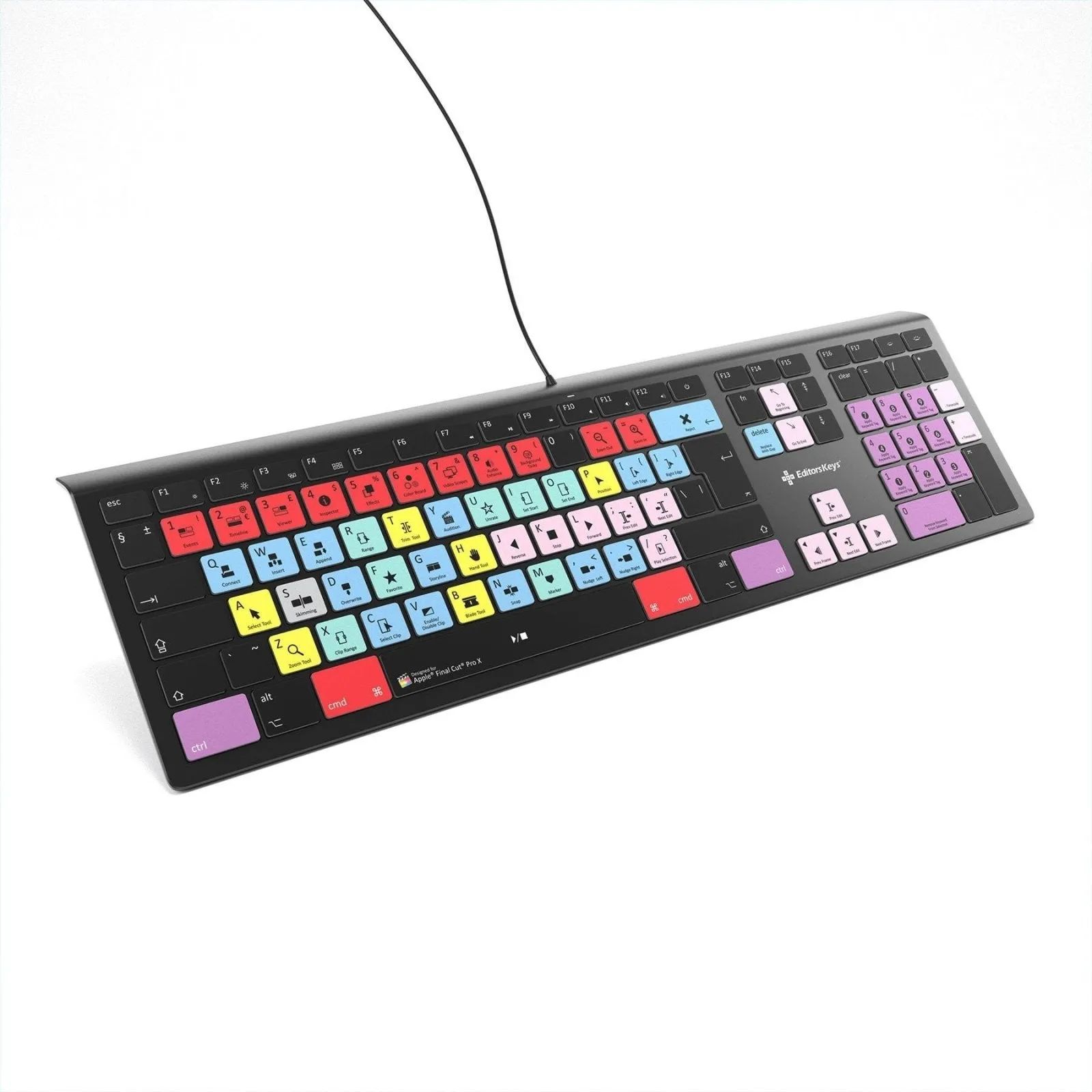 Final Cut Pro Keyboard - Backlit Mac