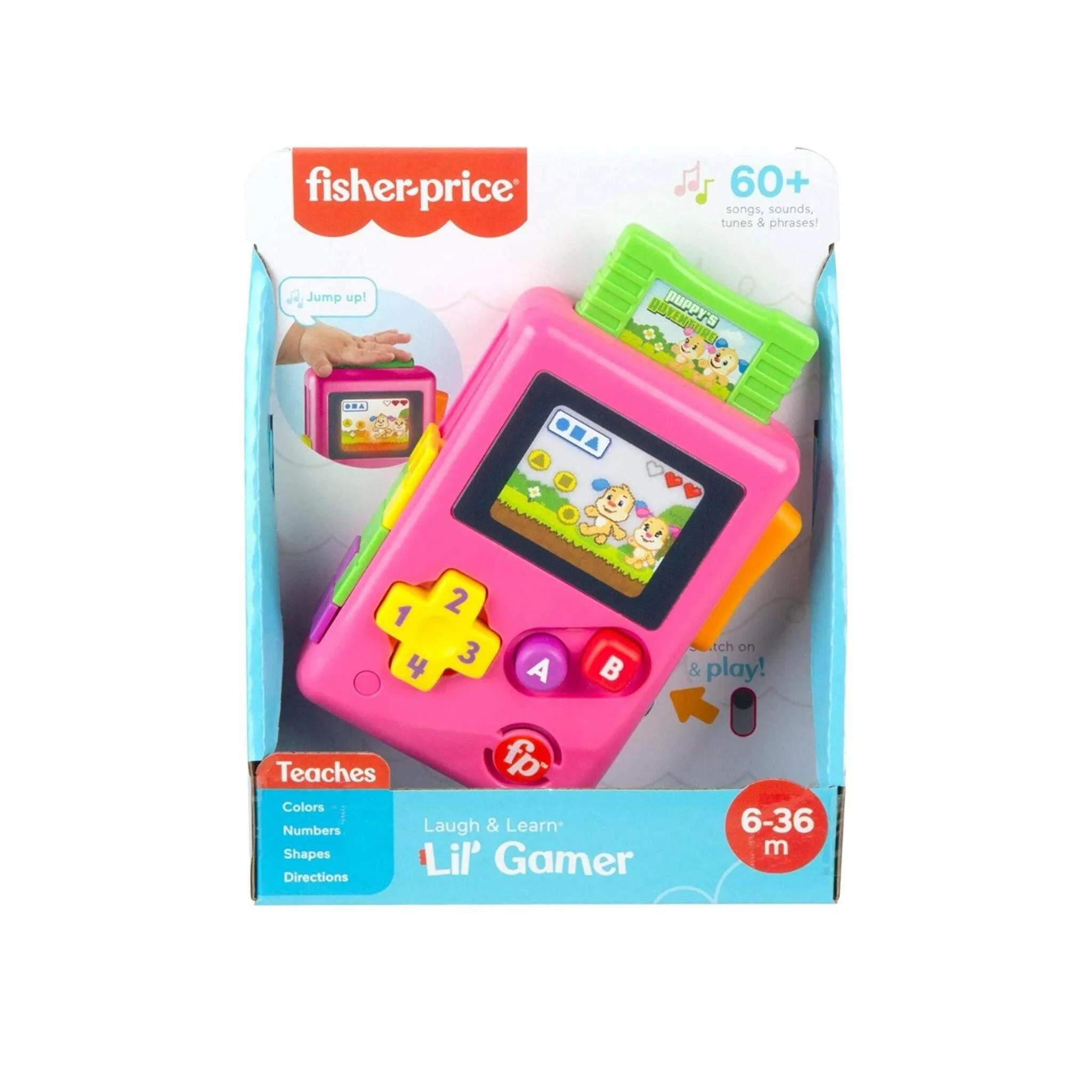 Fisher Price Lil' Gamer Activity Toy For Kids Toddlers Pink