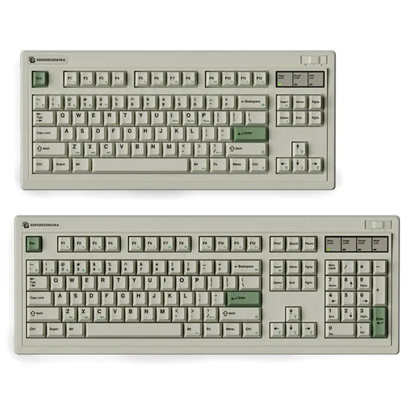 FL·ESPORTS OG104 Retro Wireless Mechanical Keyboard