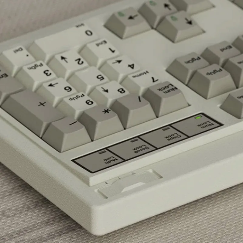 FL·ESPORTS OG104 Retro Wireless Mechanical Keyboard