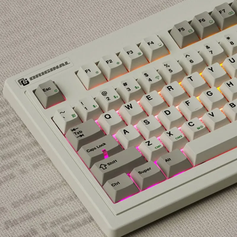 FL·ESPORTS OG104 Retro Wireless Mechanical Keyboard