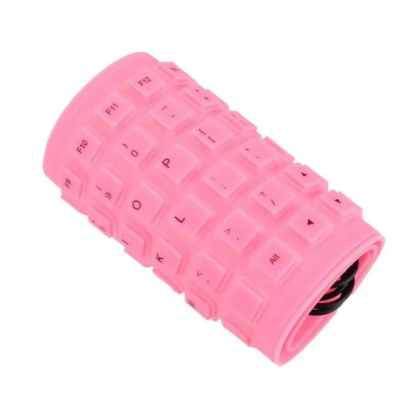 Flexible USB Waterproof Silicone Portable Keyboard