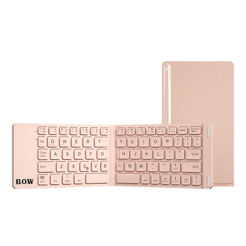 Folding wireless Keyboard And Mouse Set  Portable Keyboard