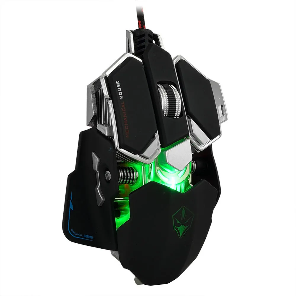 G10 Gaming Mouse Mice 9 Buttons 4 Colors With Light USB Wired Gamer Mouse Professional Optical Mouse 4000 Adjustable DPI