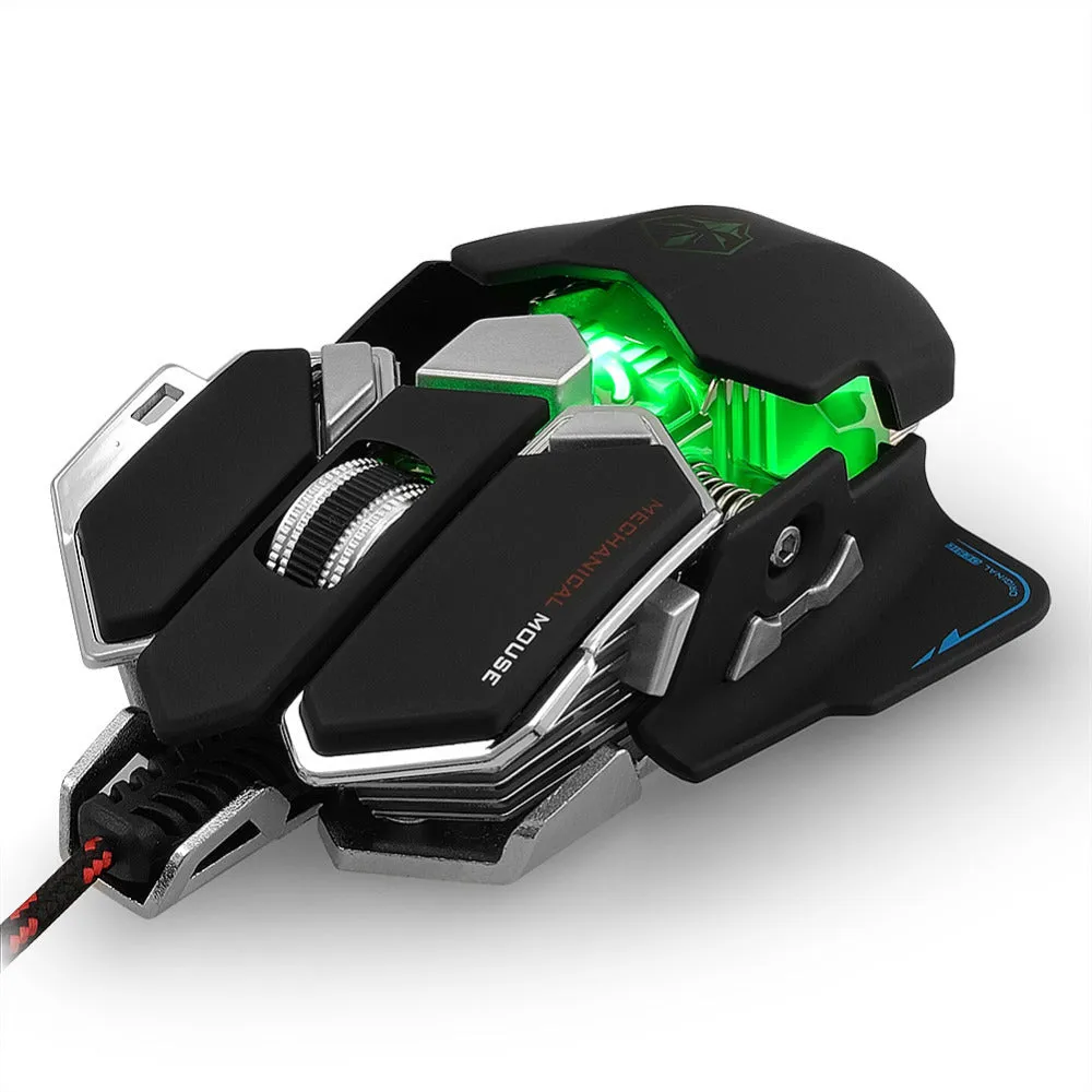 G10 Gaming Mouse Mice 9 Buttons 4 Colors With Light USB Wired Gamer Mouse Professional Optical Mouse 4000 Adjustable DPI