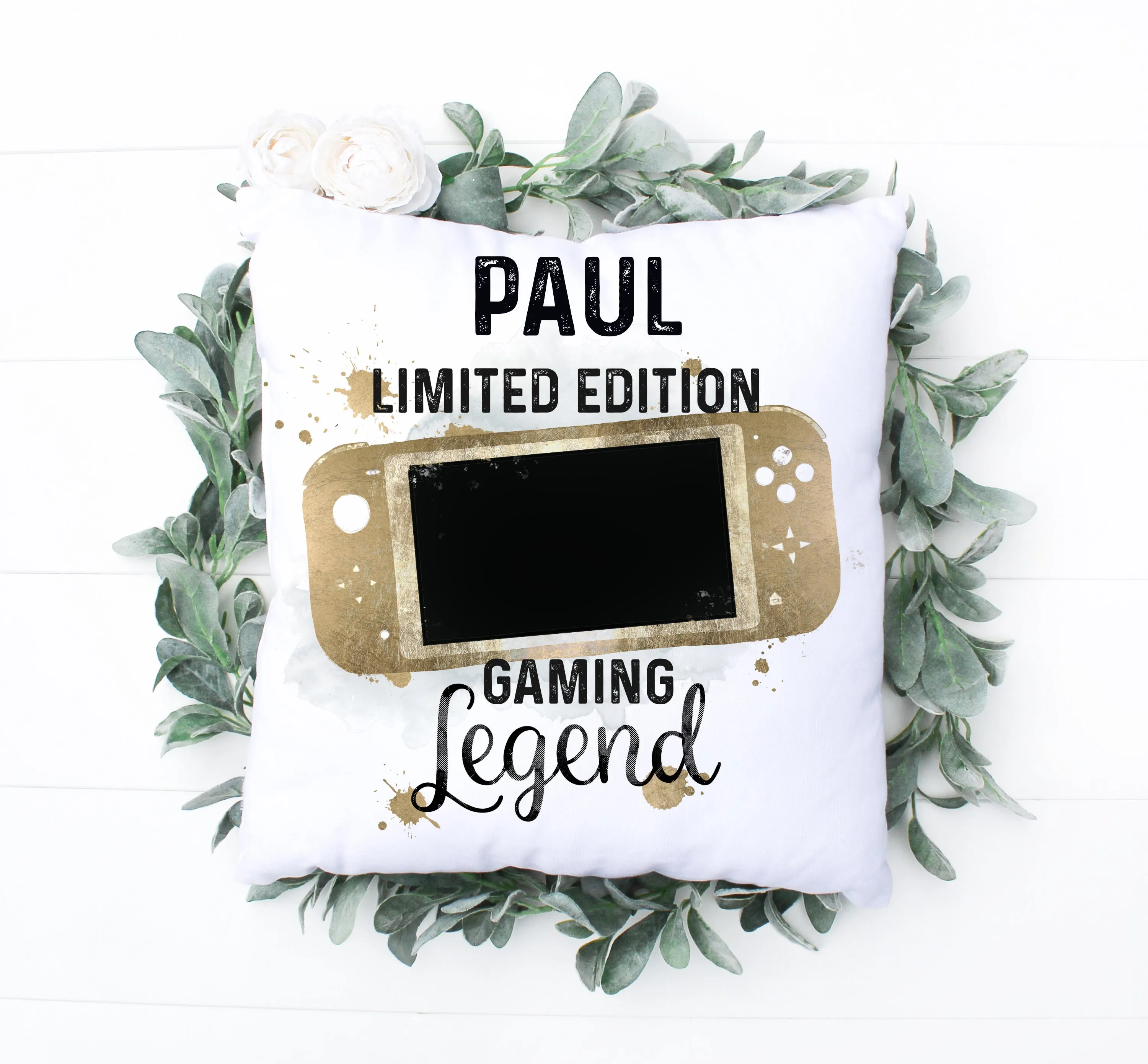 Gamer Cushion  - Blue